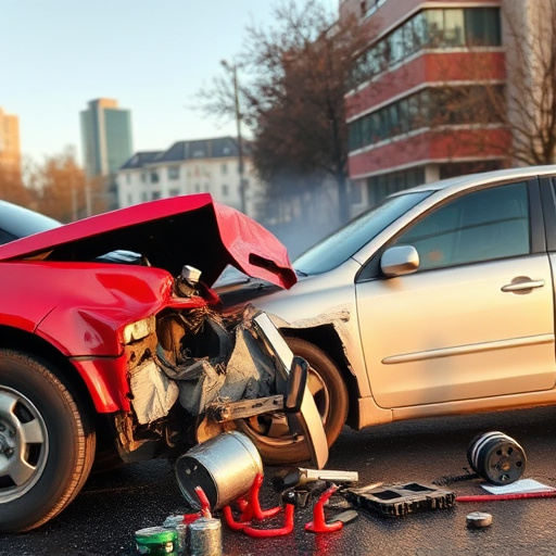 car crash damage