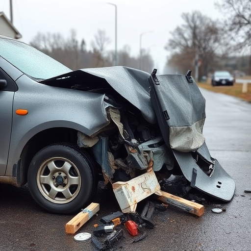 car crash damage