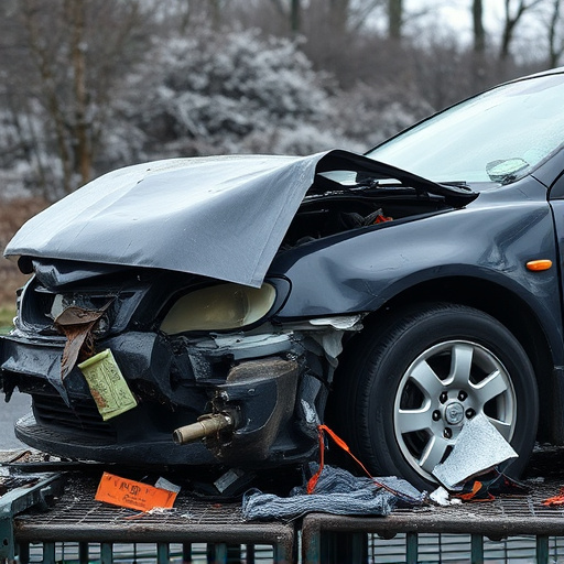 car crash damage