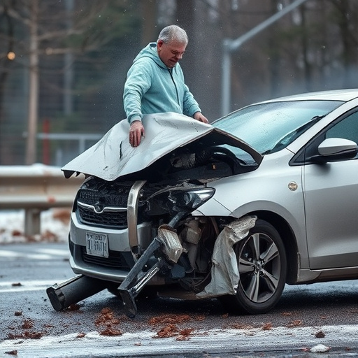 car crash damage