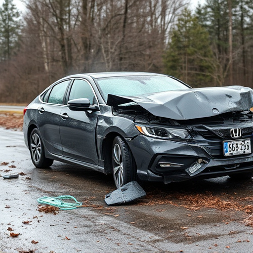 car crash damage