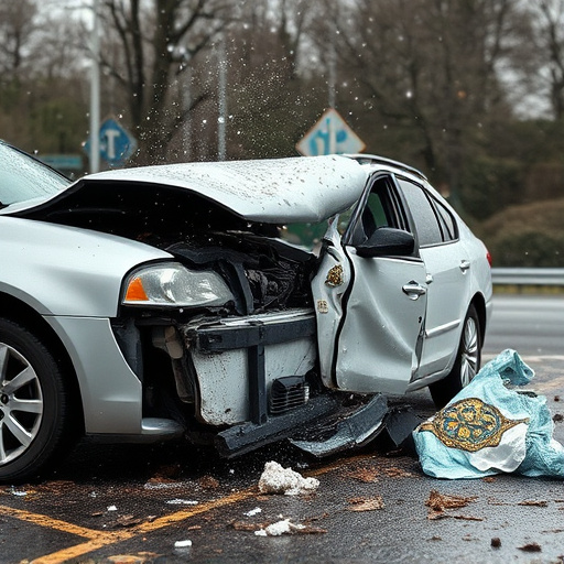 car crash damage