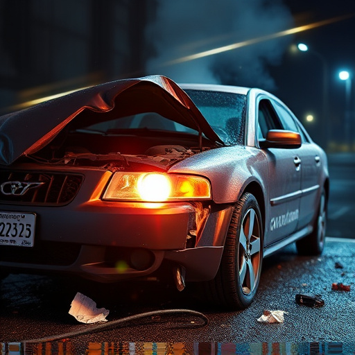 car crash damage