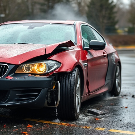 car crash damage