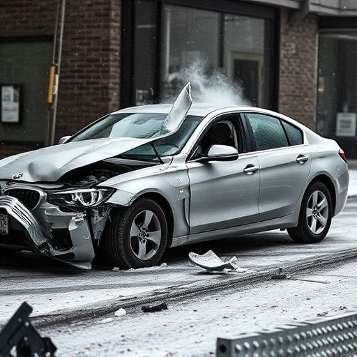 car crash damage
