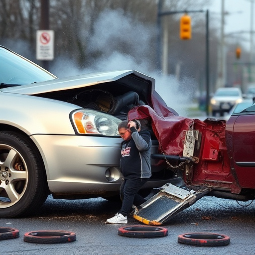 car crash damage