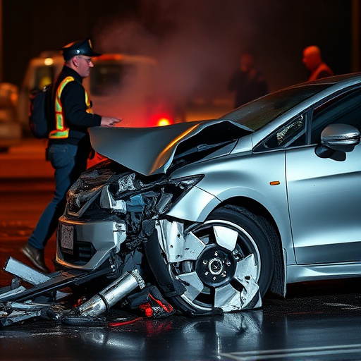 car crash damage
