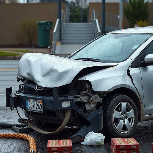 car crash damage