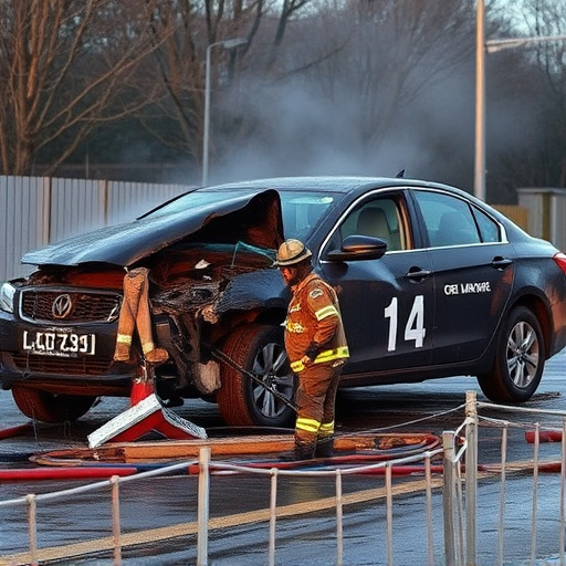 car crash damage