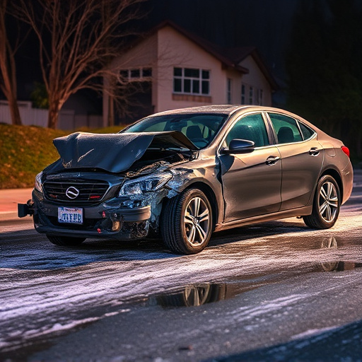 car crash damage