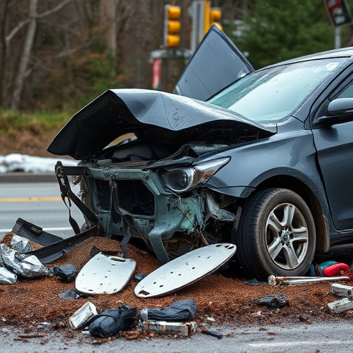 car crash damage