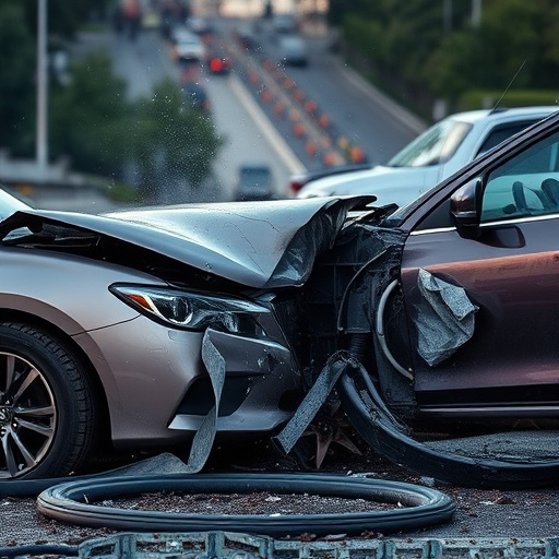 car crash damage