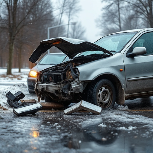 car crash damage