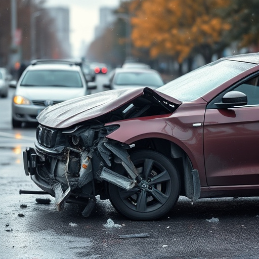 car crash damage