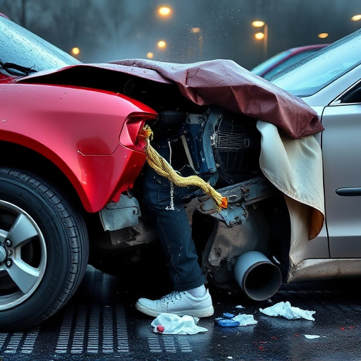 car crash damage