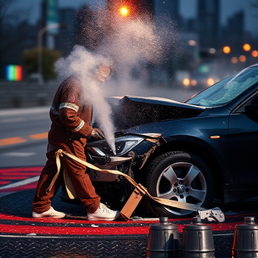 car crash damage