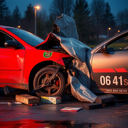 car crash damage