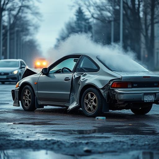 car crash damage