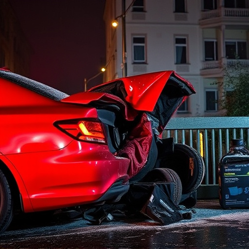car crash damage