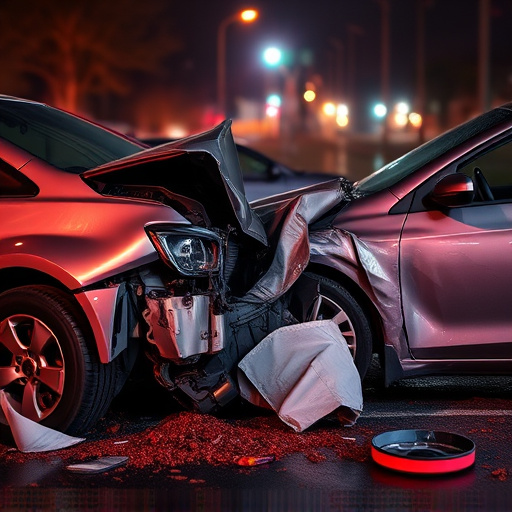 car crash damage