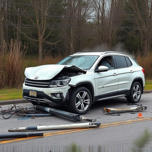 car crash damage