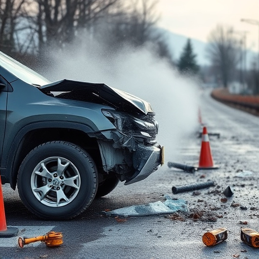 car crash damage
