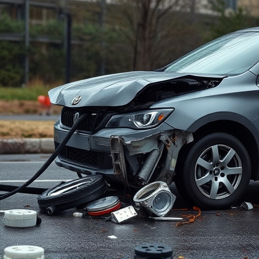 car crash damage