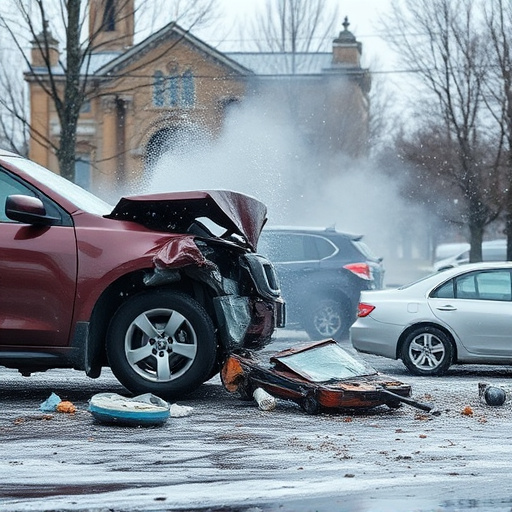 car crash damage