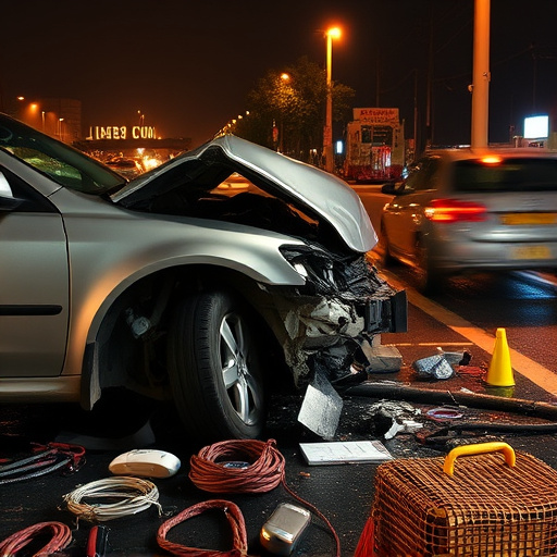 car crash damage