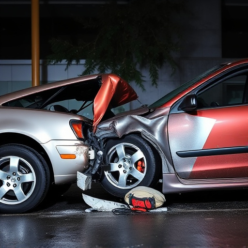 car crash damage
