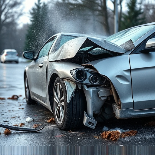 car crash damage