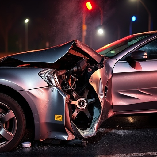 car crash damage