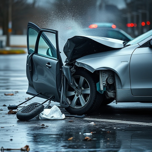 car crash damage