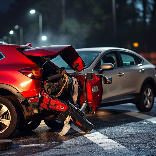 car crash damage