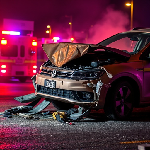 car crash damage