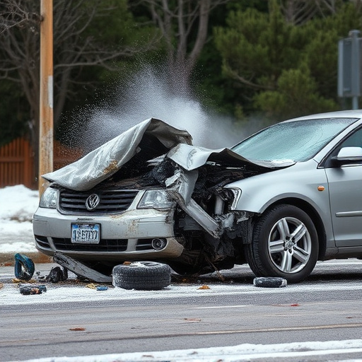 car crash damage