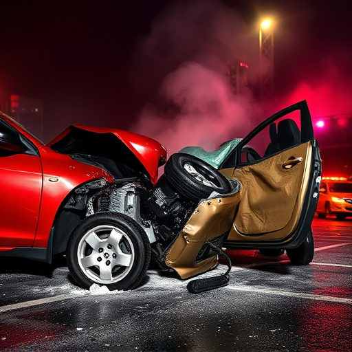 car crash damage