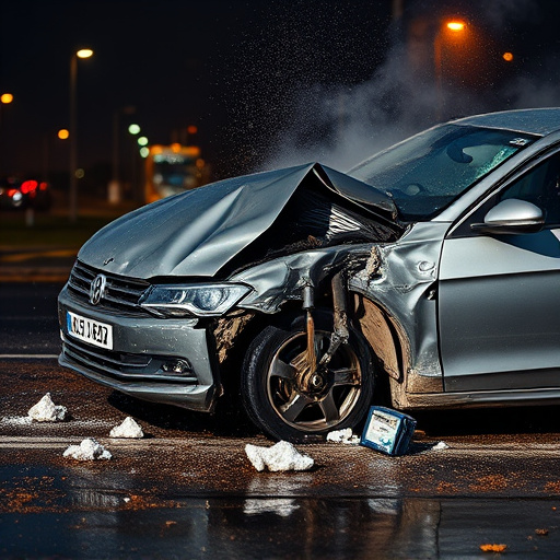 car crash damage