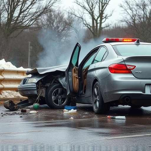 car crash damage
