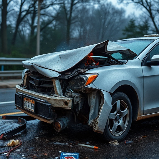 car crash damage