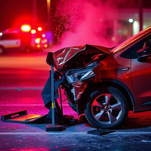 car crash damage