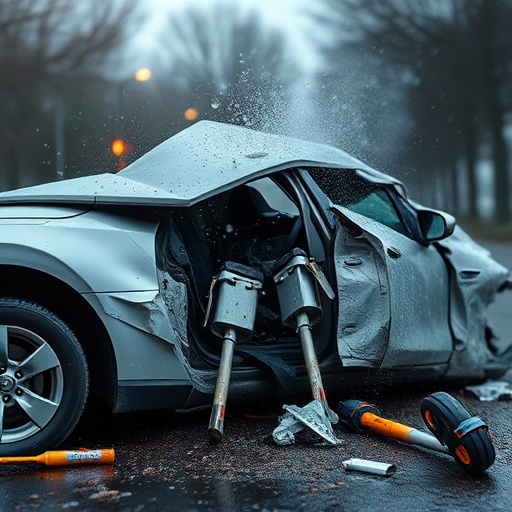 car crash damage