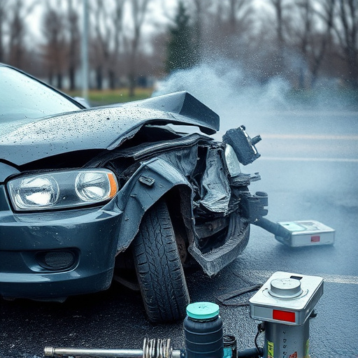 car crash damage
