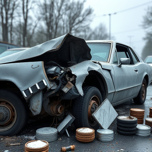 car crash damage