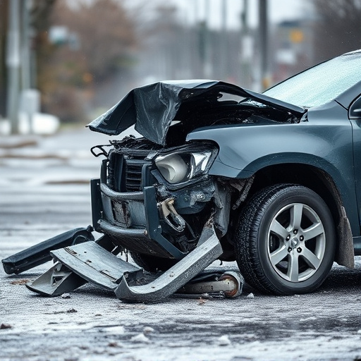 car crash damage