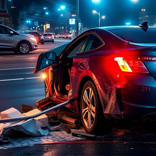 car crash damage