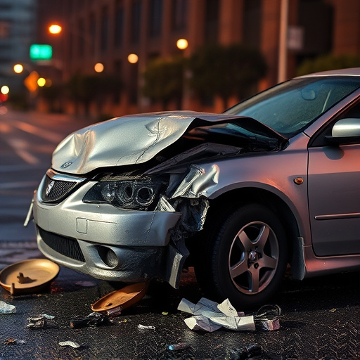 car crash damage