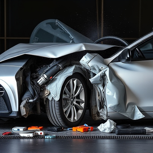 car crash damage
