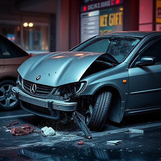 car crash damage