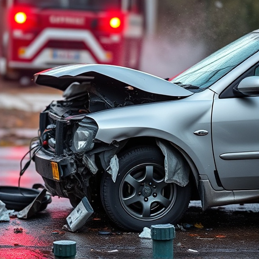 car crash damage